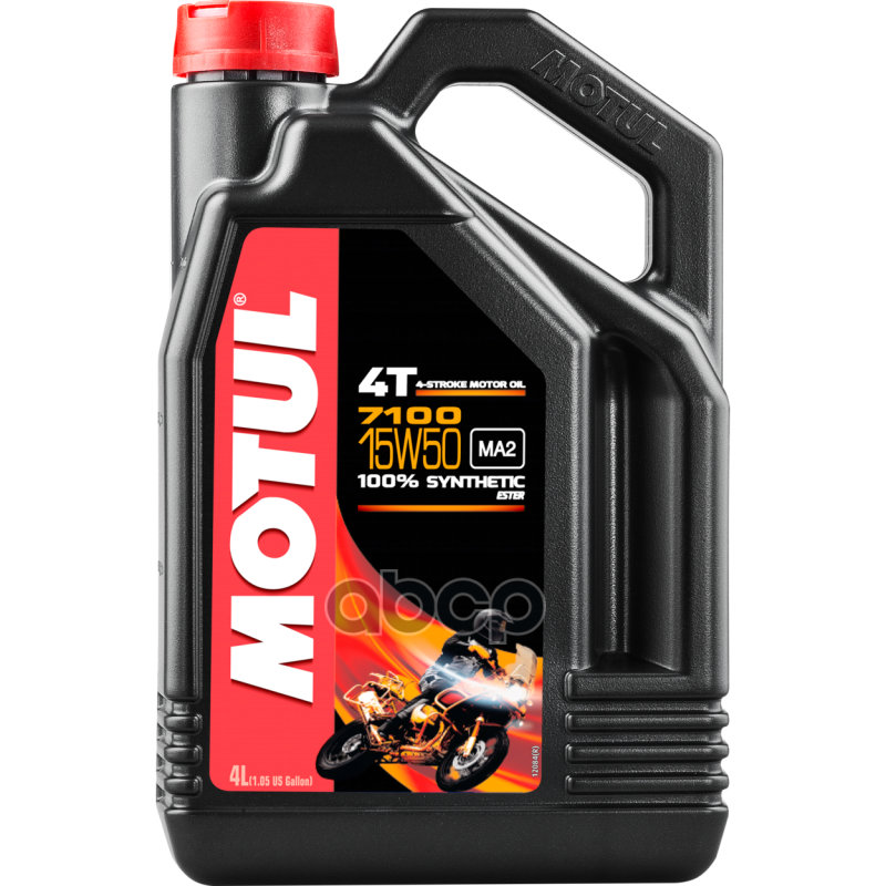 Моторное Масло 7100 4T 15W-50 4Л 104299 MOTUL арт. 104299