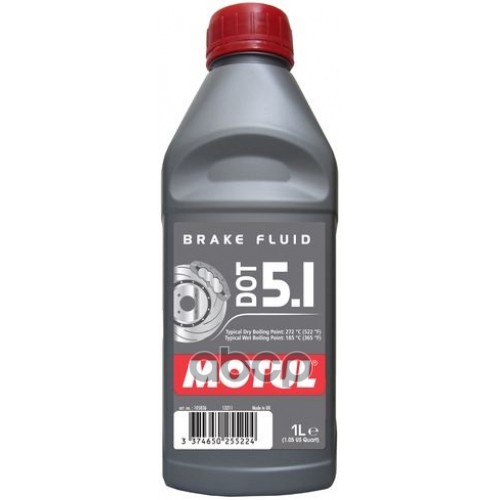 Тормозная Жидкость Dot 5.1 Brake Fluid 1Л 105836 MOTUL арт. 105836