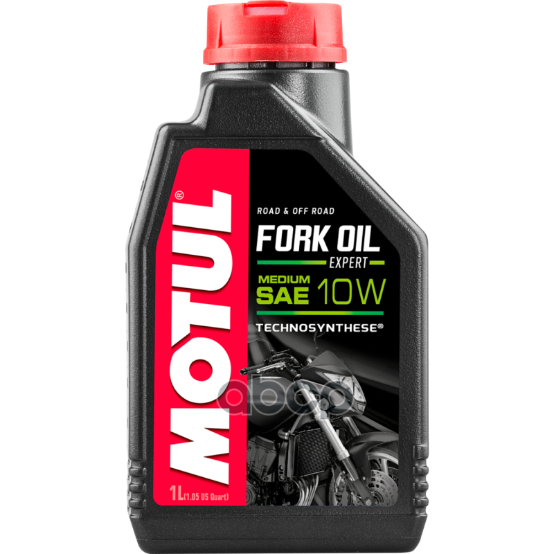 10W 1L Fork Oil Expert Medium Вилочное Масло MOTUL арт. 105930
