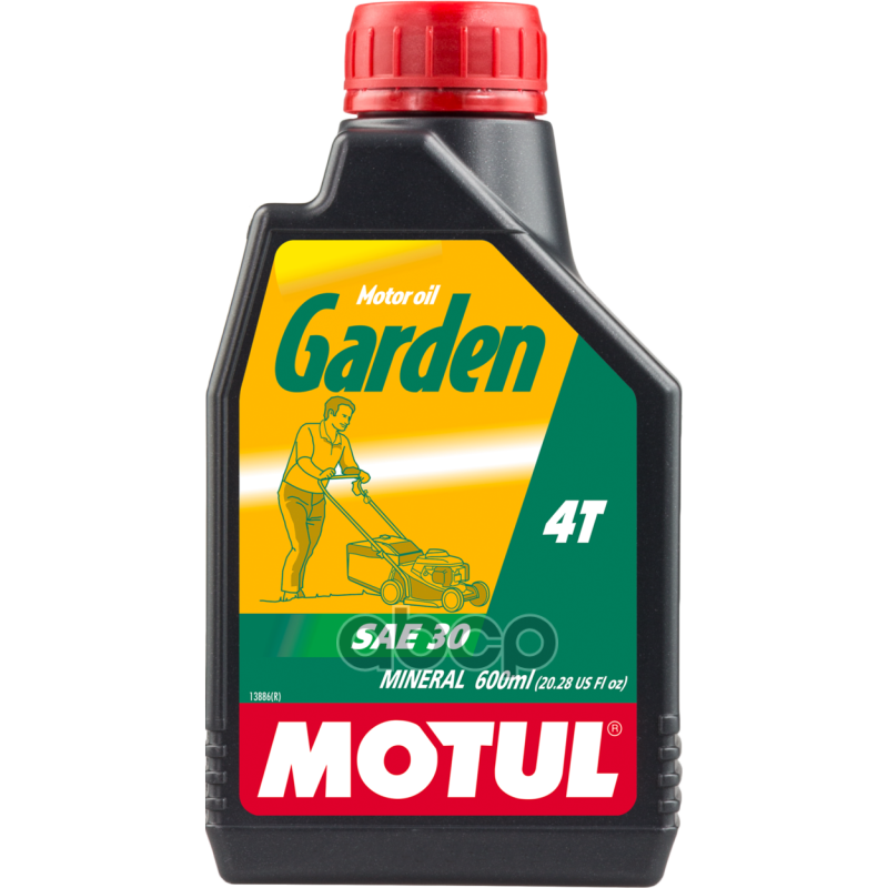 Масло Моторное Motul Garden 4Т Sae30 Минеральное 0.6 Л 106999 MOTUL арт. 106999