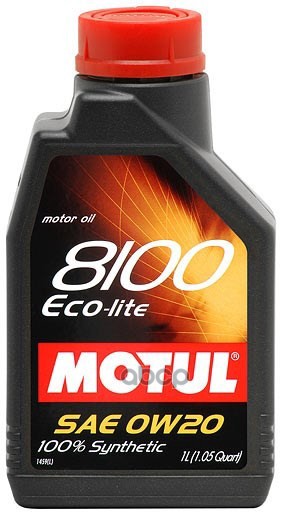 MOTUL Масло моторное 8100 EСO-lite 0W-20 1л (113491) 108534