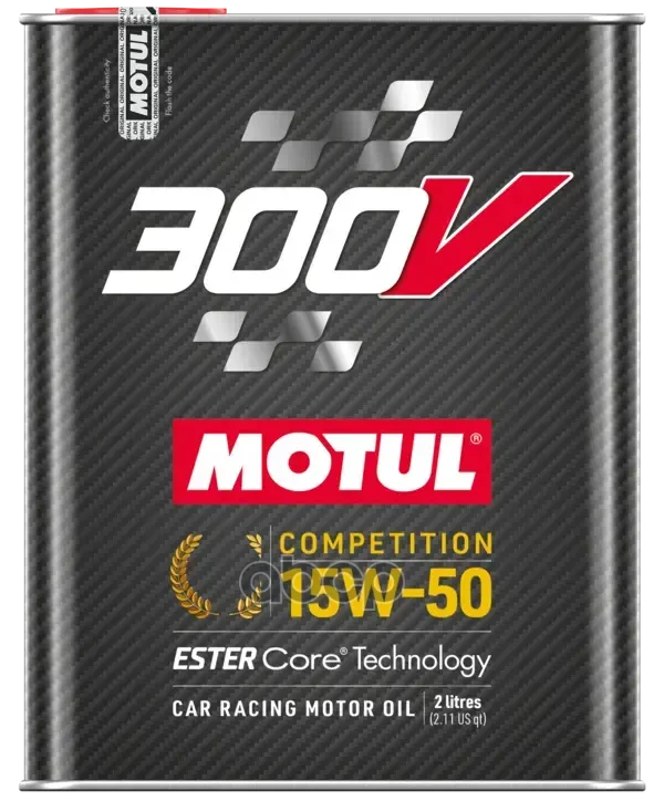 Моторное Масло 300V Competition 15W-50 (2Л) 110860 MOTUL арт. 110860