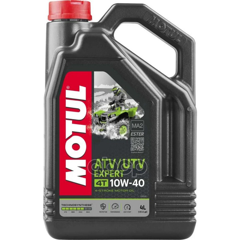 Масло моторное Motul ATV UTV Expert 10W40 полусинтетическое 4 л 105939 MOTUL арт. 112786