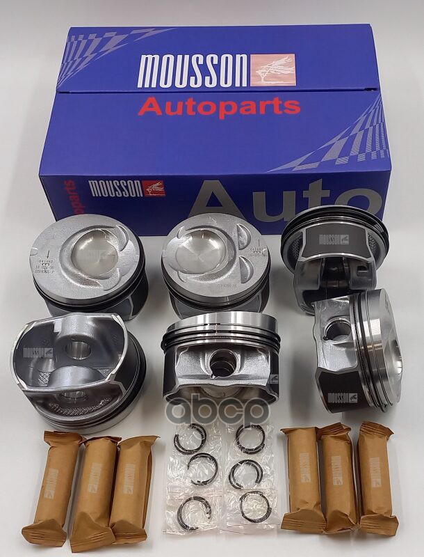 Поршень кольца комплект Porsche 3,6L M5502 (VR6) на 1 цилиндр SPRM5502STD MOUSSON арт. SPRM5502STD