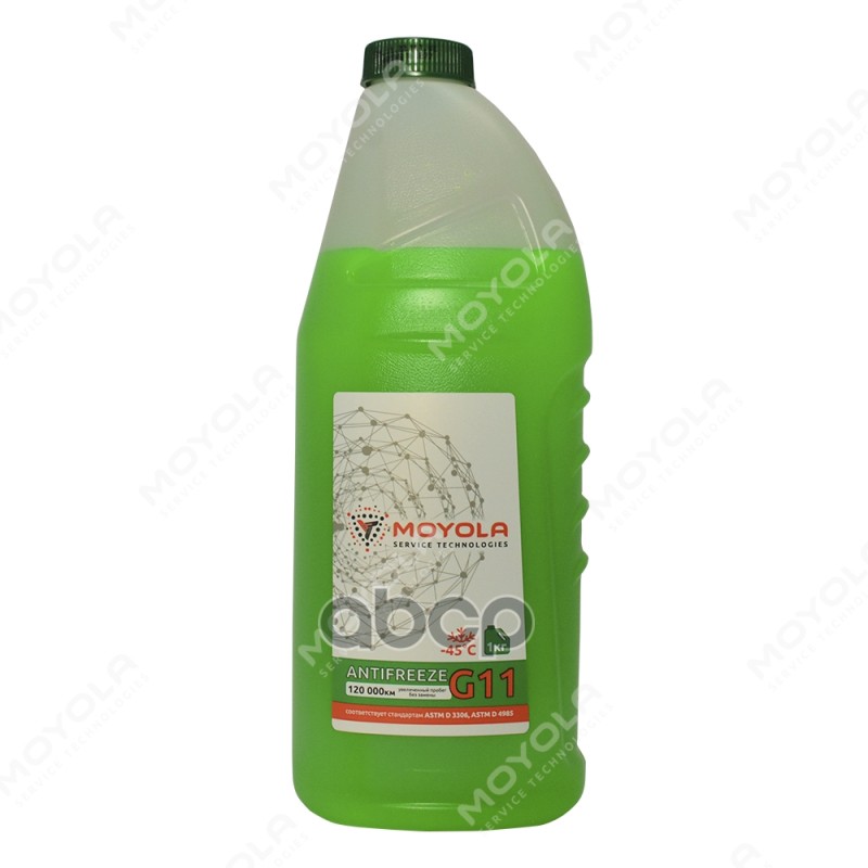 Антифриз G-11, Зеленый, 1Кг MOYOLA арт. MA1G11