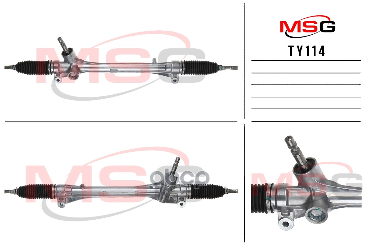 Новая Рулевая рейка Toyota Venza 2008- MSG арт. TY114