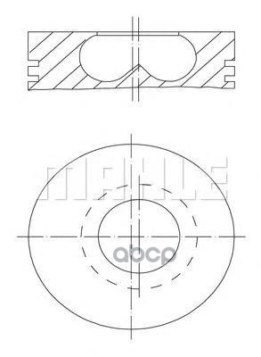 Поршень Комплект Mahle/Knecht арт. 0095000