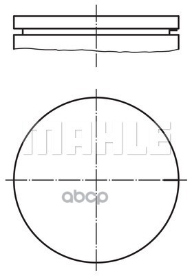 Поршень в комплекте Mahle/Knecht арт. 0210300
