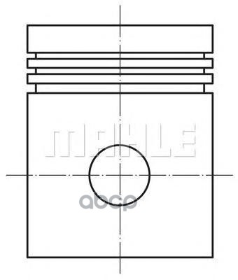 Поршень Двс 1 Шт Renault Logan 1.4 / Sandero/Stepway 1.4 2004- Mahle/Knecht арт. 0222701