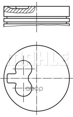 Поршень В Комплекте Mahle/Knecht арт. 0298200