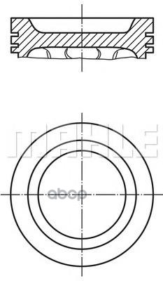 Поршень Двс Vw: Transporter Iv C Бортовой Платформой 2.5/2.5 Syncro 90-03 Mahle/Knecht арт. 0303400