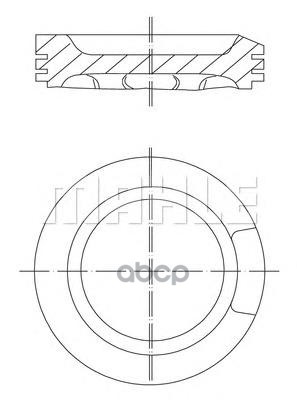 Поршень Двс Audi: A3 1.8 T/1.8 T Quattro 96-03, A4 1.8 T/1.8 T Quattro 94-01, A4 Avant 1.8 T/1.8 T Quattro 94-01, A6 1.8 T/1....
