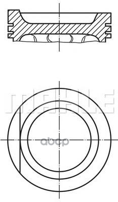 Поршень в комплекте Mahle/Knecht арт. 0347800