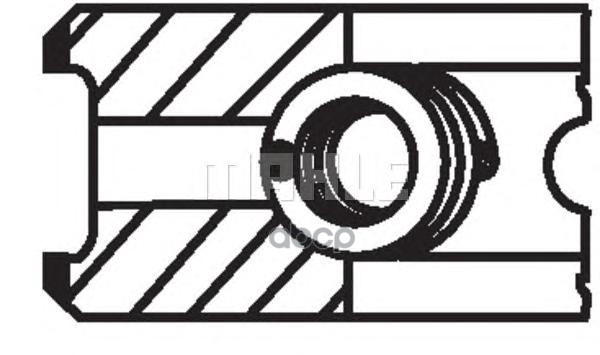 Кольца Поршневые 1Шт Peugeot. Citroen 2.0Hdi-2.2Hdi Dw10/12 =85 3.5X2x3 0.60 98> Mahle/Knecht арт. 03999N1