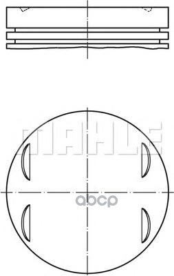 Поршень Двс Bmw: 3 330 I 98-05, 3 Touring 330 I 99-05, 5 530 I 95-03, 5 530 I 03-10, 5 Touring 530 I 97-04, 5 Touring 530 I 0...