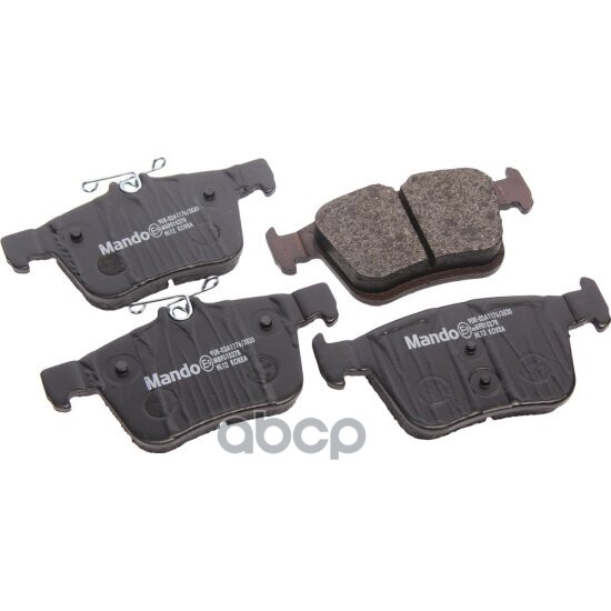 Колодки тормозные дисковые зад Mando арт. MBF015278