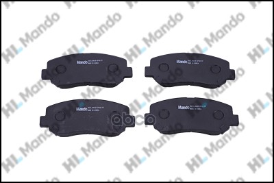 Колодки тормозные дисковые перед Mando арт. MPA16
