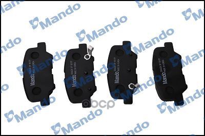 Колодки тормозные дисковые зад Mando арт. MPA17