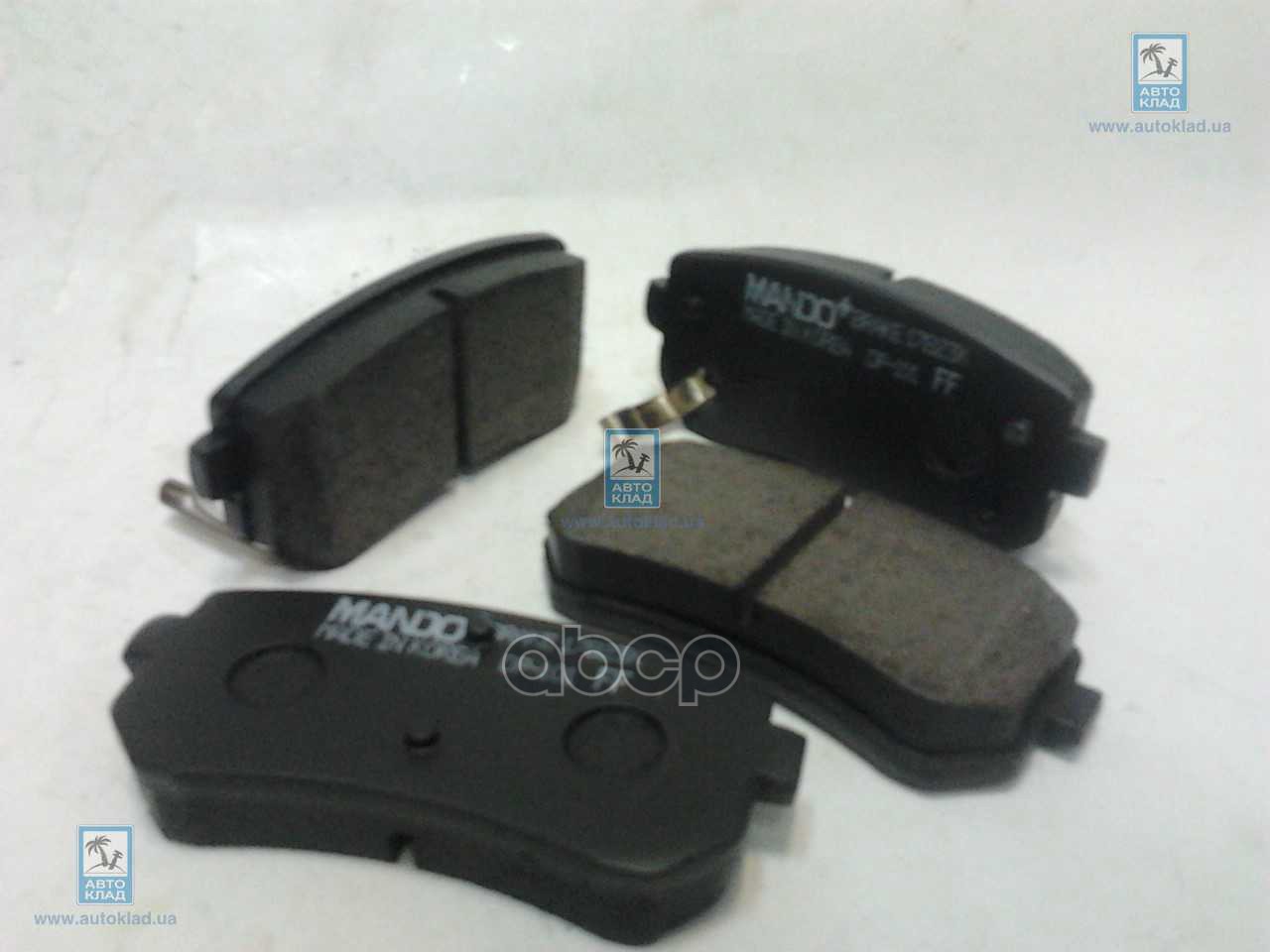 Колодки тормозные дисковые зад Mando арт. MPH35