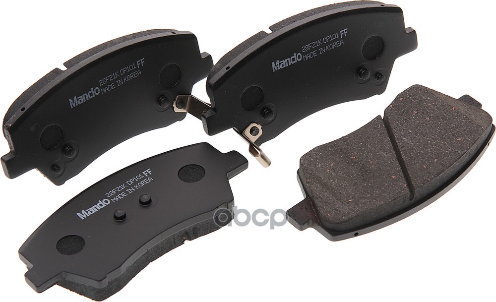 Колодки тормозные дисковые перед Mando арт. MPH62