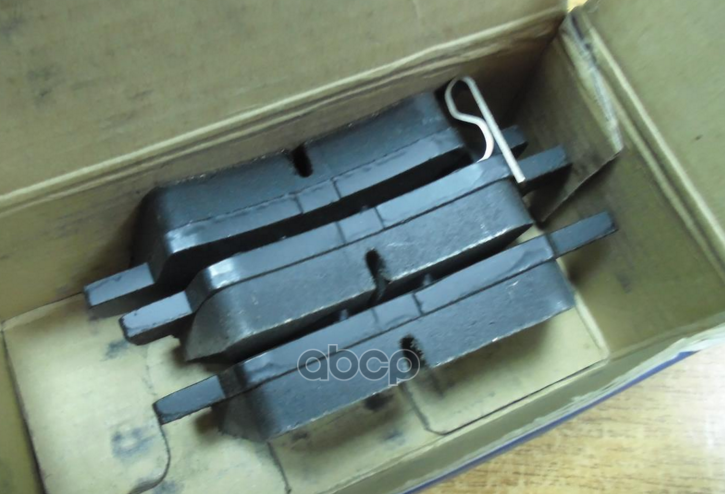 Колодки тормозные дисковые зад Mando арт. MPK37