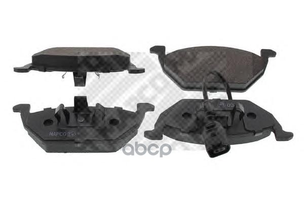 Колодки тормозные дисковые передние к-т VW GOLF IV (1J1) 1.4 16V  POLO (9N_) 1.2 12V Mapco арт. 6469/1