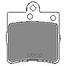 Комплект тормозных колодок  дисковый тормоз Mapco арт. 6599