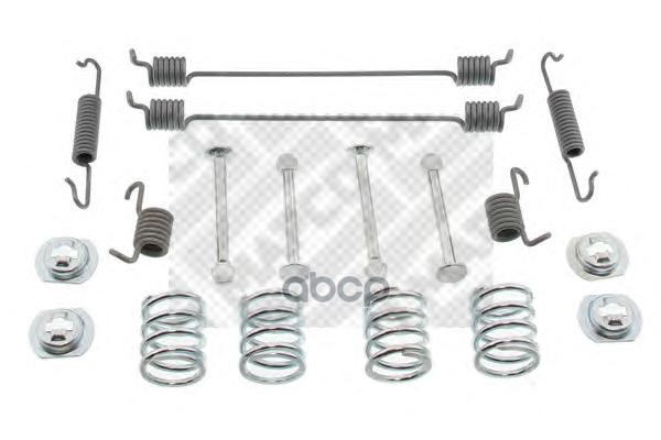 Комплект монтажный торм. колодок RENAULT KANGOO Mapco арт. 9114