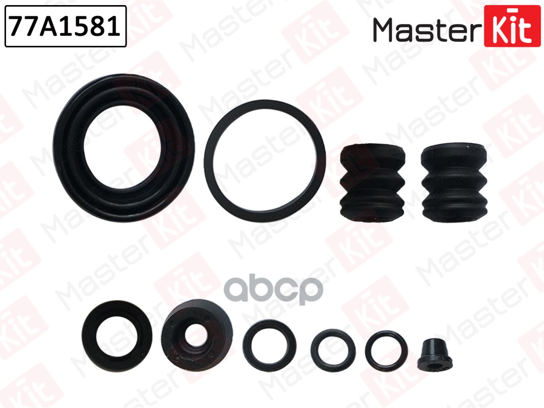 Ремкомплект тормозного суппорта Ford FIESTA 2010 -, Renault SC?NIC III (JZ0/1_) 2008 - MasterKit арт. 77A1581