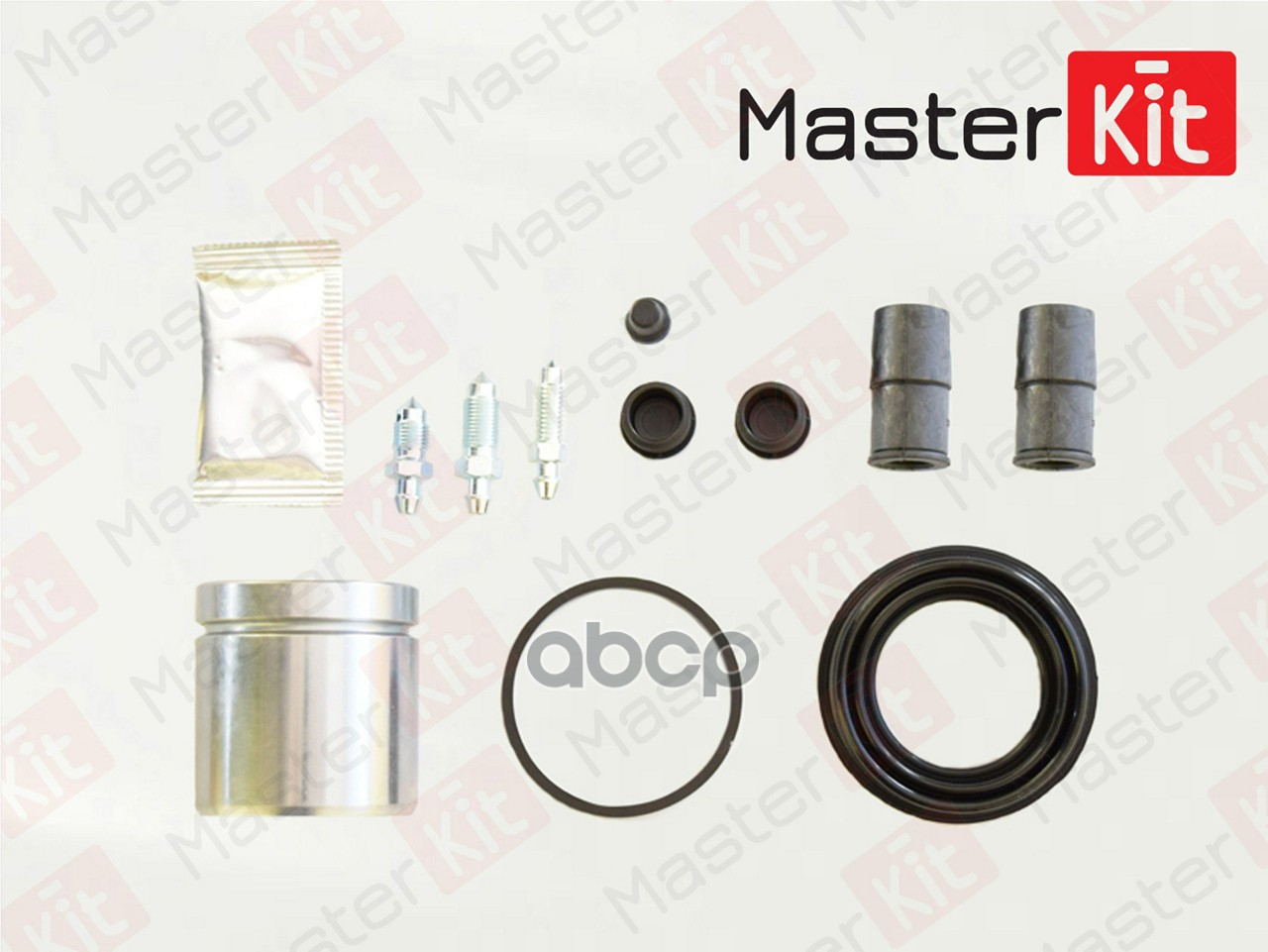 Ремкомплект тормозного суппорта+поршень BMW 3 (E90) 2004 - 2012, Skoda OCTAVIA II (1Z3) 20 MasterKit арт. 77A1721