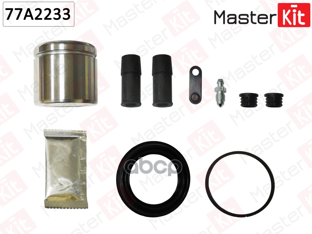 Ремкомплект тормозного суппорта+поршень VW TOUAREG (7LA, 7L6, 7L7) 2002 - 2013, TRANSPORTE MasterKit арт. 77A2233