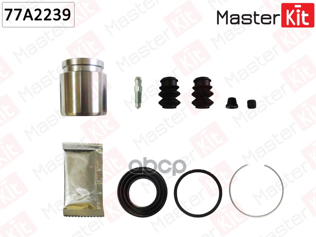 Ремкомплект тормозного суппорта+поршень MAZDA 626 III E 05-91-11-92, OPEL FRONTERA A,B 03-95-08-9 77A2239 MasterKit арт. 77A2239