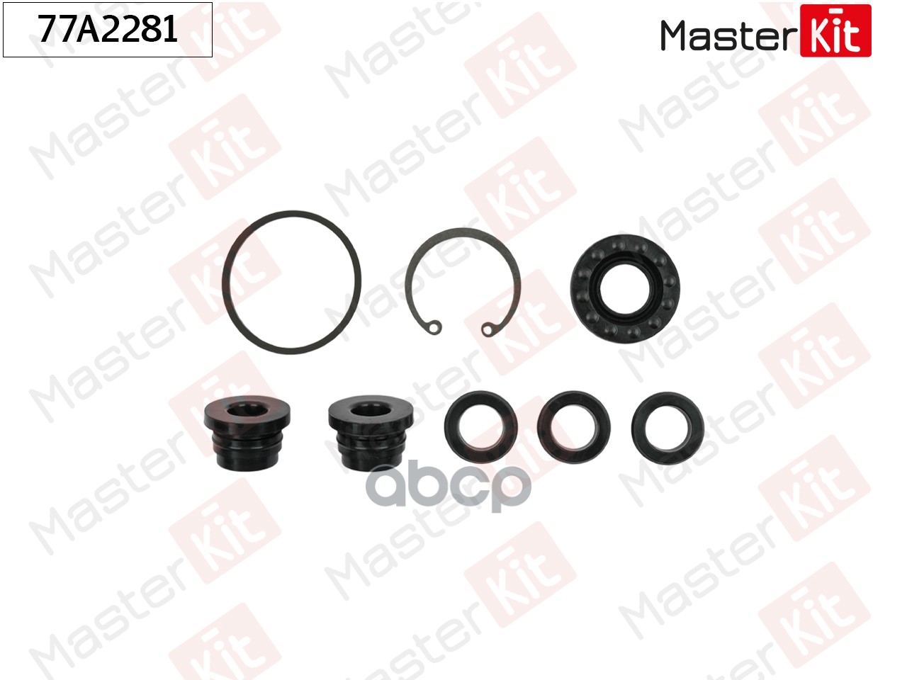 Ремкомплект главного тормозного цилиндра Audi 80 (8C2, B4) 1991 - 1995 MasterKit арт. 77A2281