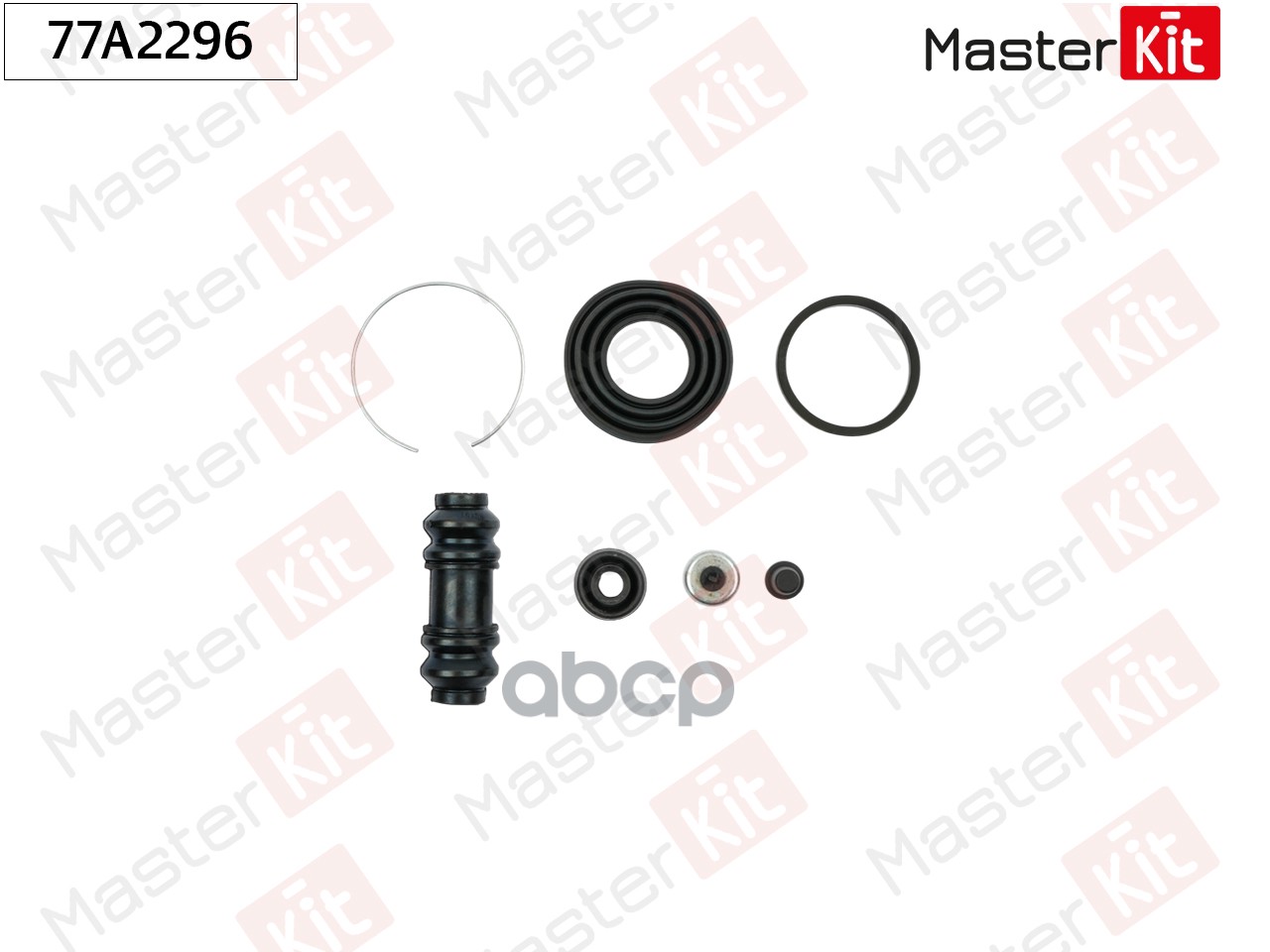 Ремкомплект тормозного суппорта Subaru LEGACY II (BD) 1994 - 1999 77A2296 MasterKit арт. 77A2296