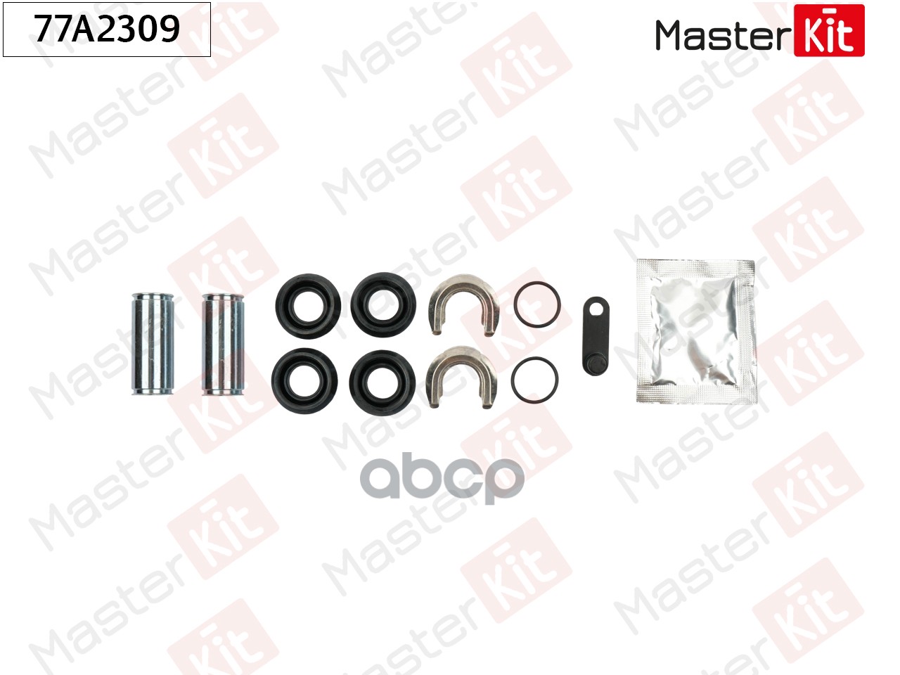 Комплект направляющих тормозного суппорта Renault CLIO I (B/C57_, 5/357_) 1990 - 1998 MasterKit арт. 77A2309