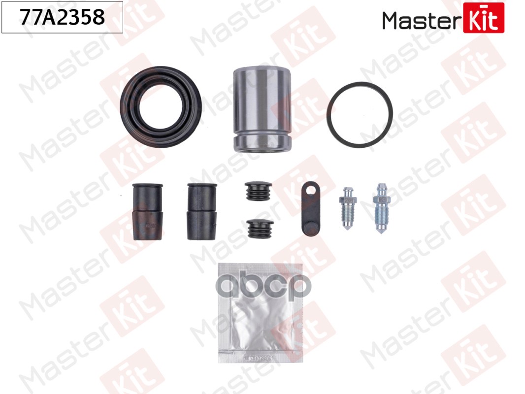 Ремкомплект тормозного суппорта+поршень Mercedes-Benz M-CLASS (W164) 2005 - 2012 MasterKit арт. 77A2358