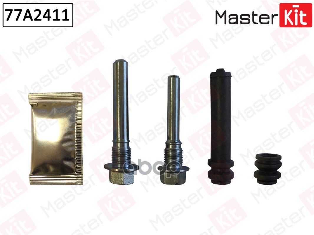 Комплект направляющих тормозного суппорта MAZDA CX-7 (ER) 06-14 / CX-9 (TB) 06-> MASTERKIT 77A2411 MasterKit арт. 77A2411