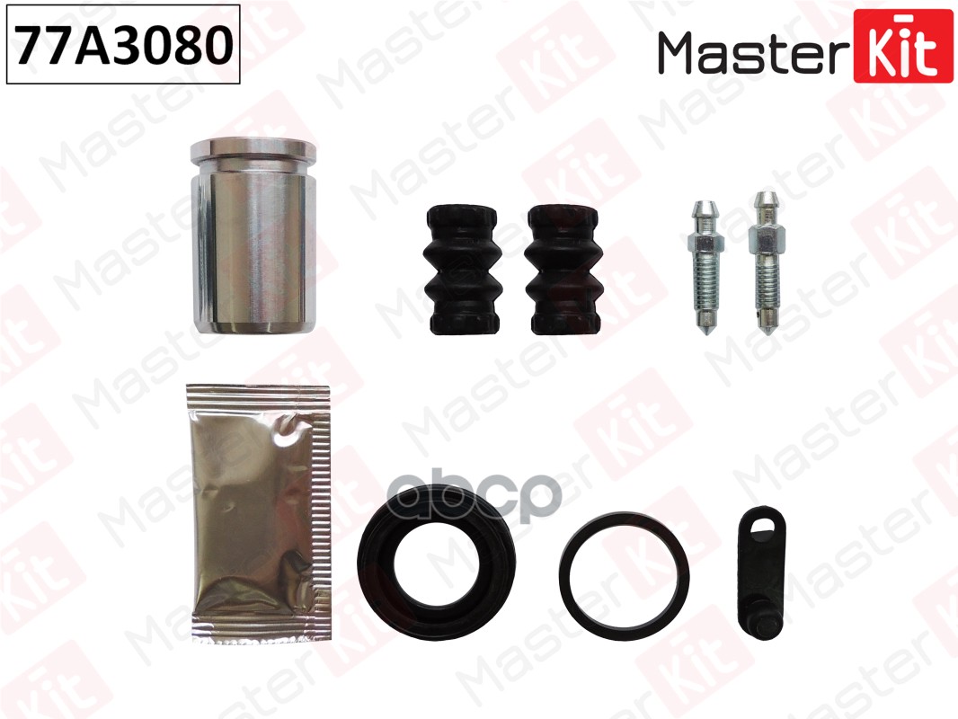 Ремкомплект тормозного суппорта+поршень Mercedes-Benz A-CLASS (W169) 2004 - 2012, B-CLASS MasterKit арт. 77A3080