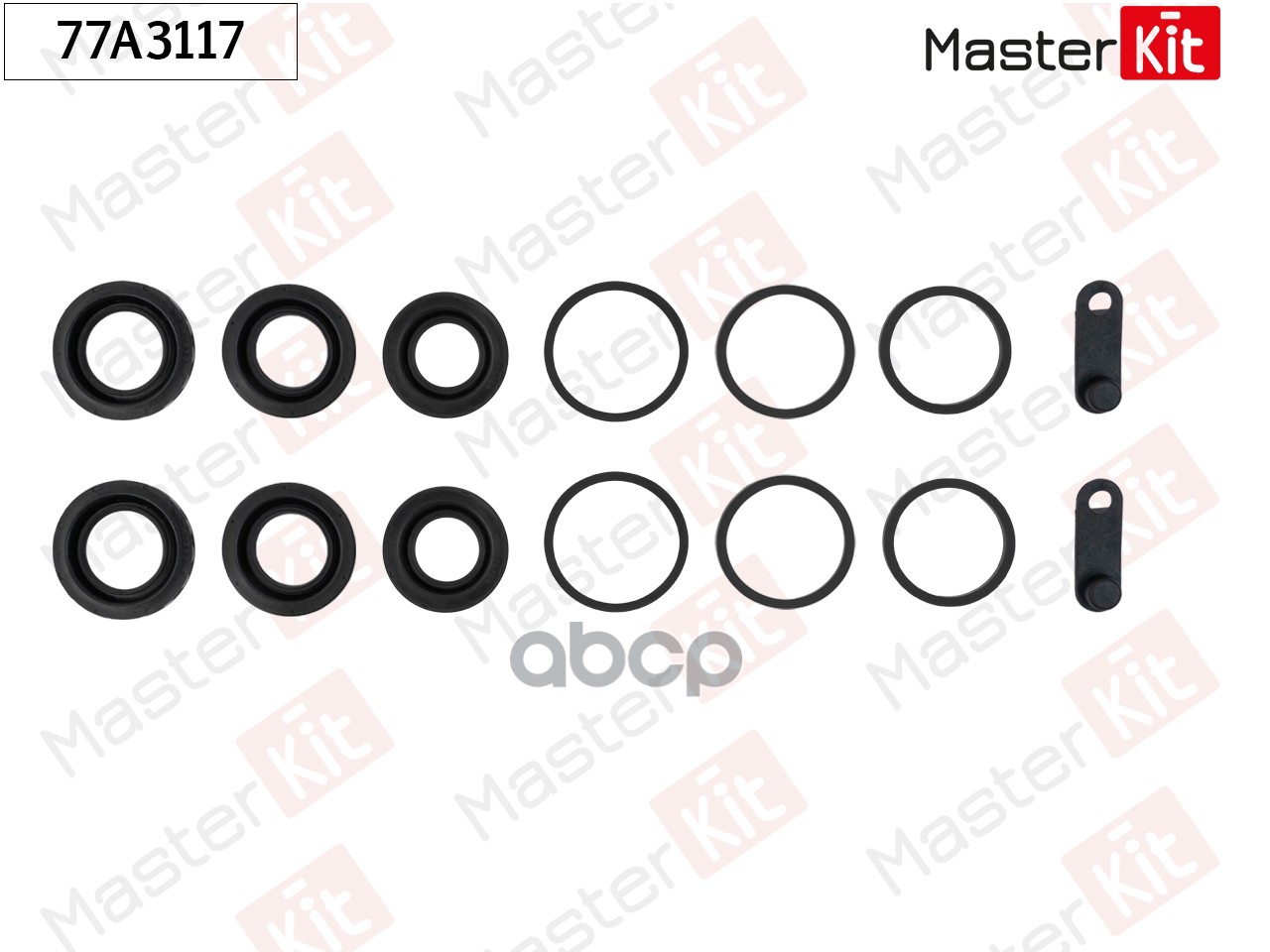 Ремкомплект тормозного суппорта Audi A6 (4G2, 4GC, C7) 2010 - 2018 MasterKit арт. 77A3117