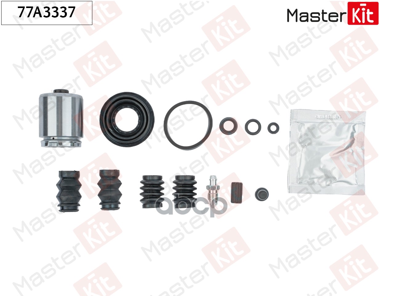 Ремкомплект тормозного суппорта+поршень Citroen C4 I (LC_) 2004 - 2013 77A3337 MasterKit арт. 77A3337