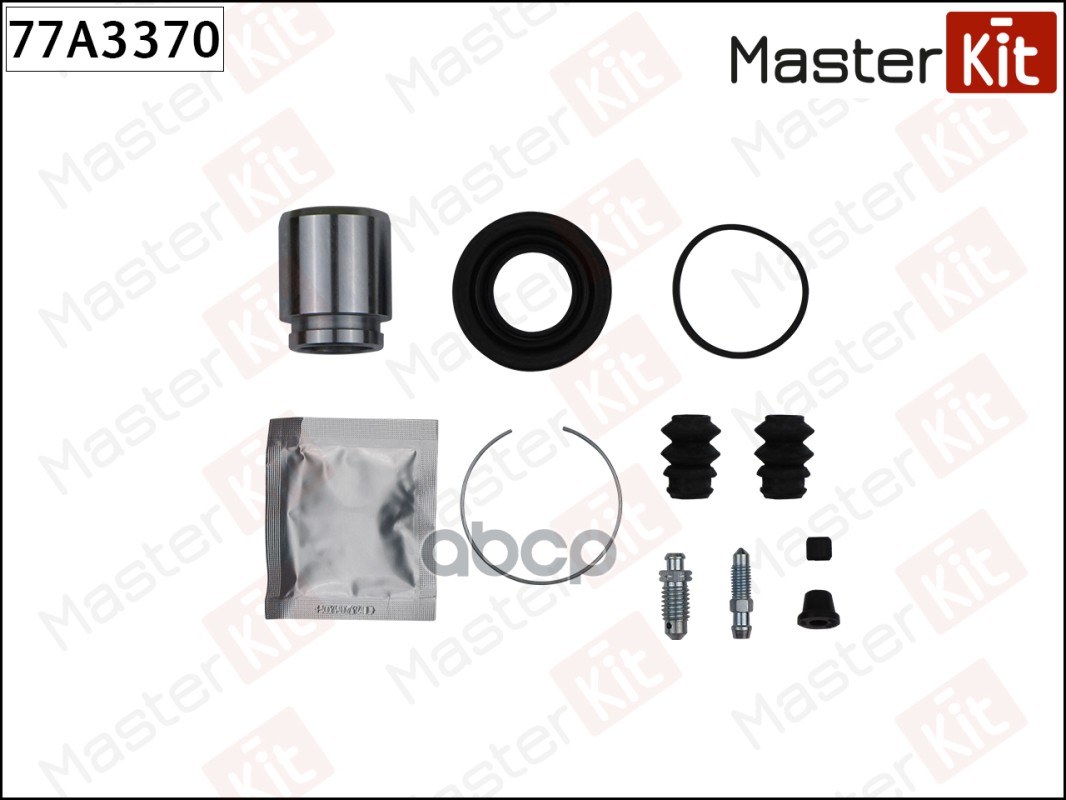 77A3370 Ремкомплект тормозного суппорта + поршень Mitsubishi GALANT V (E5_A  E7_A  E8_A) 1992 - 1996 MasterKit арт. 77a3370