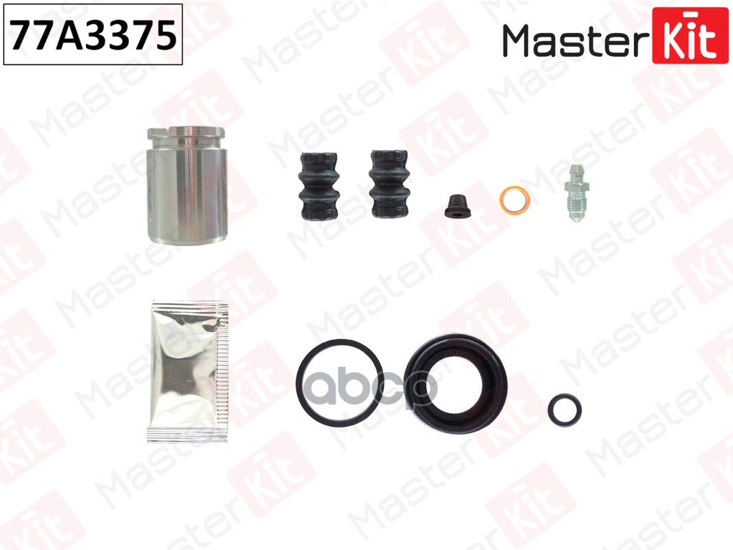 Ремкомплект тормозного суппорта+поршень FORD S-MAX 03-06-, VOLKSWAGEN PASSAT (3C2) (3C5) 0 77A3375 MasterKit арт. 77A3375
