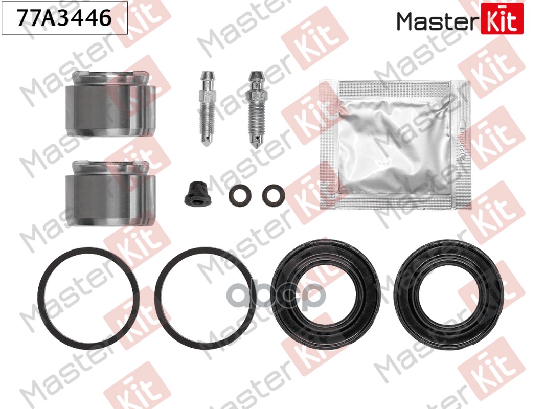 Ремкомплект тормозного суппорта+поршень Mercedes-Benz E-CLASS T-Model (S210) 1996 - 2003 MasterKit арт. 77A3446