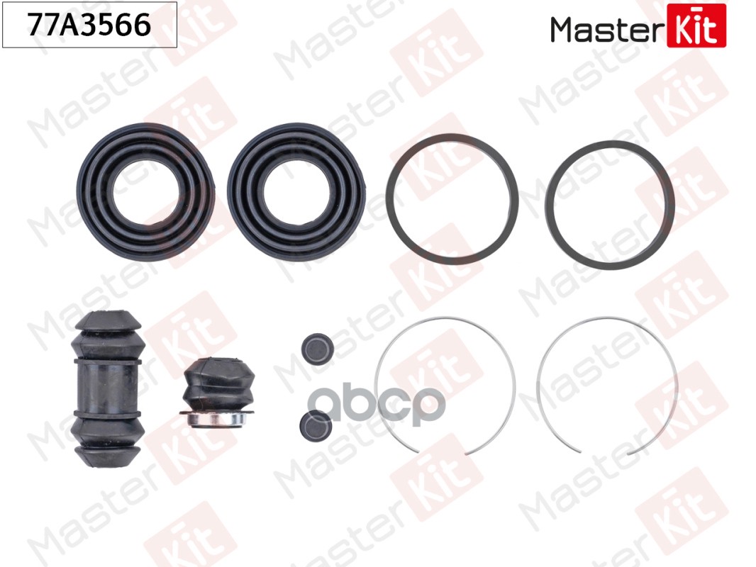 Ремкомплект тормозного суппорта Mitsubishi LANCER VIII Sportback (CX_A) 2007 - 77A3566 MasterKit арт. 77A3566