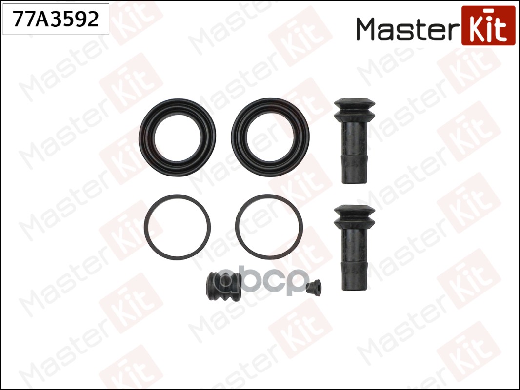 Ремкомплект тормозного суппорта Audi A4 (8D2, B5) 1994 - 2001, A6 (4B2, C5) 1997 - 2005 77A3592 MasterKit арт. 77A3592