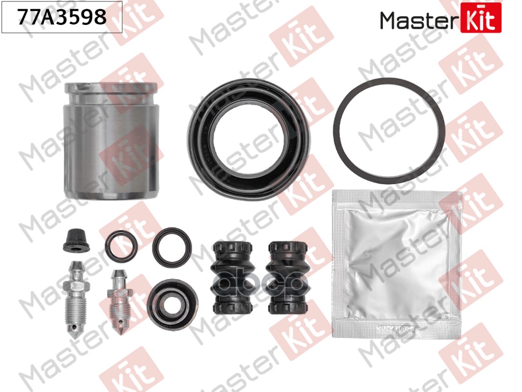 Ремкомплект тормозного суппорта+поршень Volkswagen PASSAT (3B3) 2000 - 2005 Masterkit MasterKit арт. 77A3598