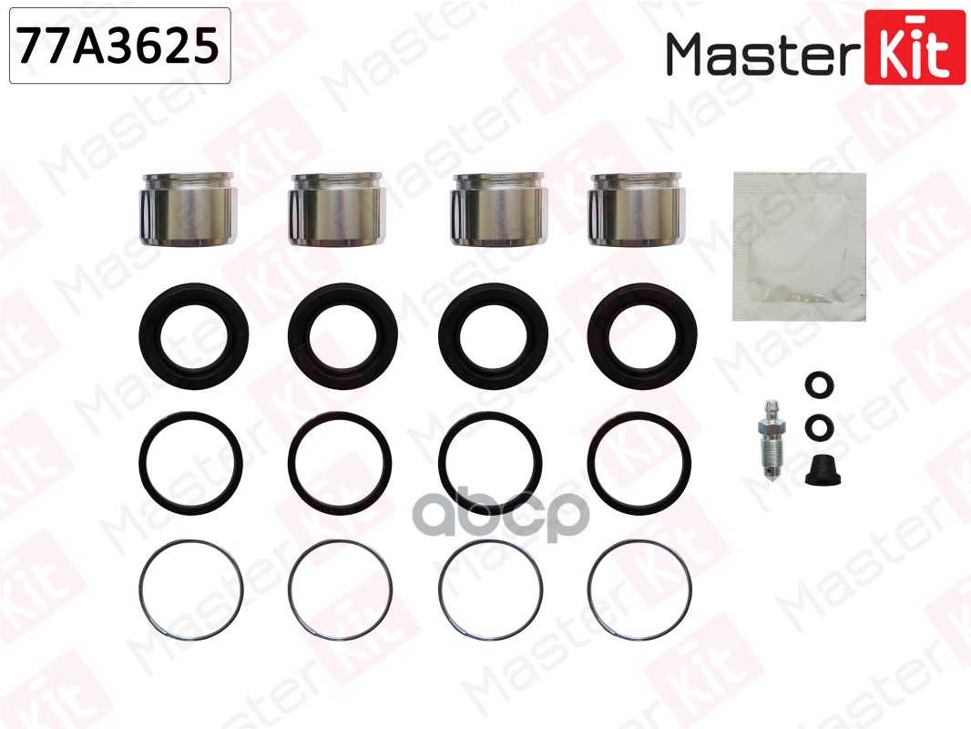 Ремкомплект тормозного суппорта + поршень TOYOTA HILUX III 08-05- 77A3625 MasterKit арт. 77A3625