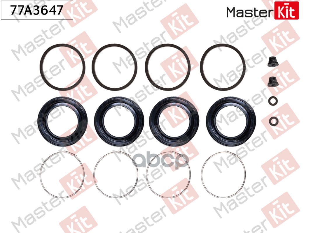 Ремкомплект тормозного суппорта Renault CLIO III (BR0/1, CR0/1) 2005 - MasterKit арт. 77A3647