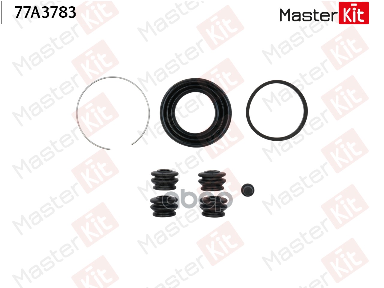 77A3783 Ремкомплект тормозного суппорта Suzuki SWIFT II седан (AH, AJ) 1989 - 2001 MasterKit арт. 77A3783