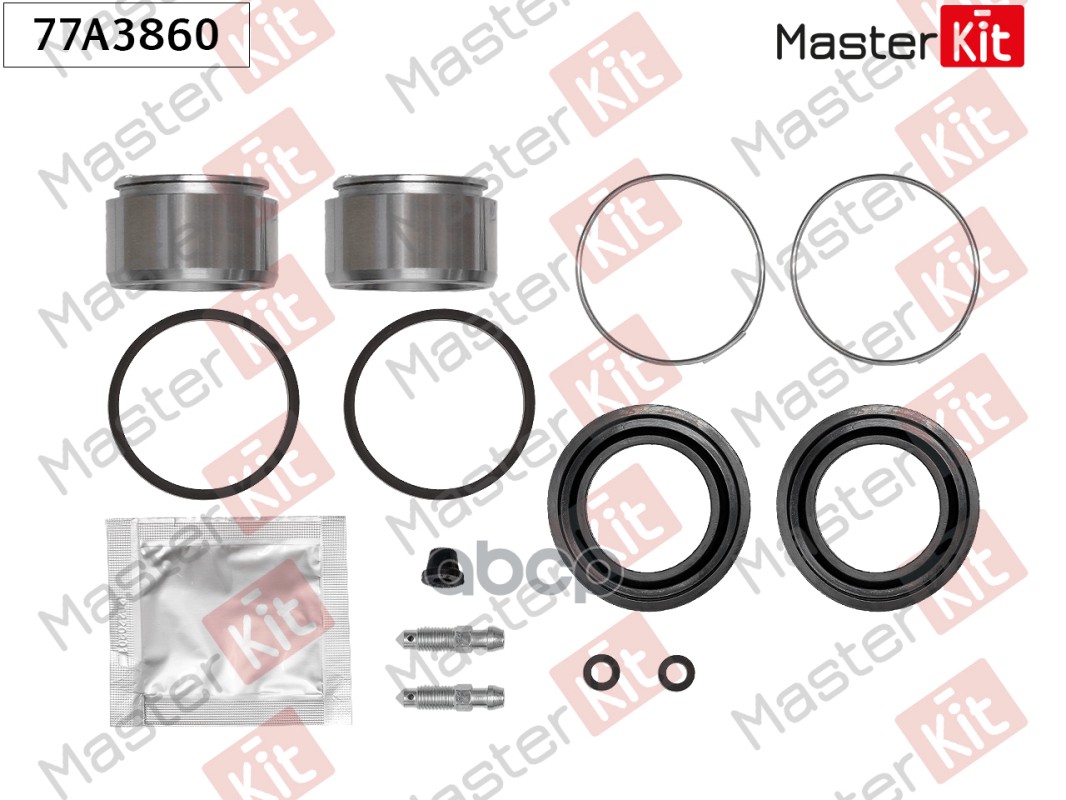 Ремкомплект тормозного суппорта+поршень Audi 80 (80, 82, B1) 1972 - 1978 MasterKit арт. 77A3860